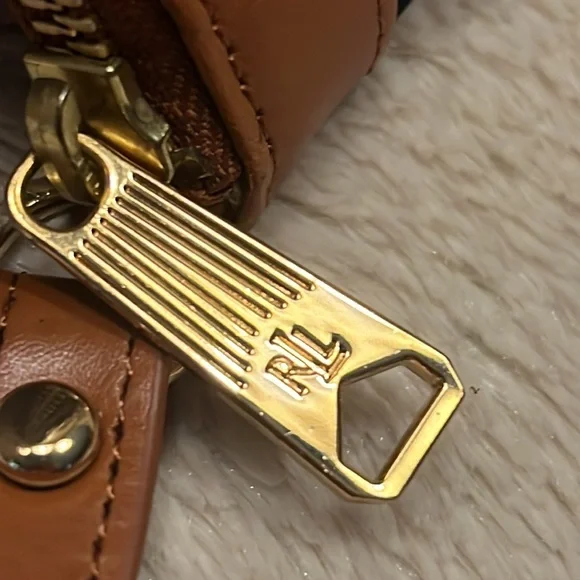 RALPH LAUREN RL Polo Stewart Plaid Wristlet - Picture 6 of 11